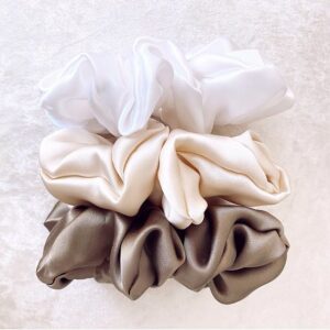 Silk Scrunchies - 3.5cm (each)
