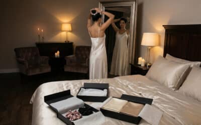A Valentine’s Day Gift to Herself – The Romance of a Silk Nightdress